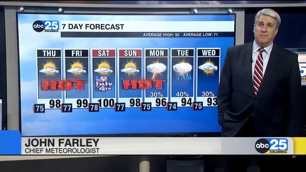 7 Day Forecast July 1, 2026