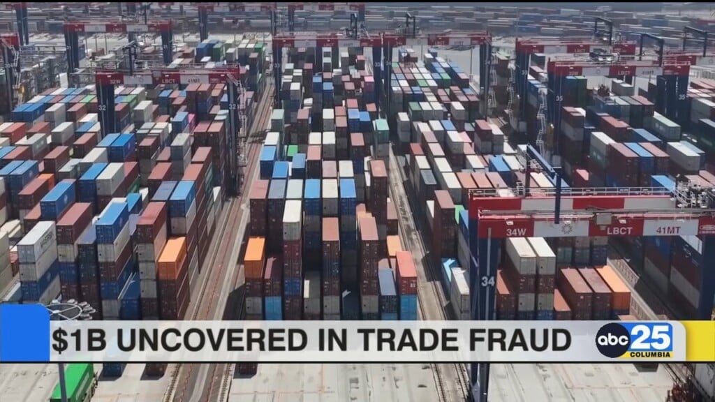 $1 Billion Uncovered In Trade Fraud
