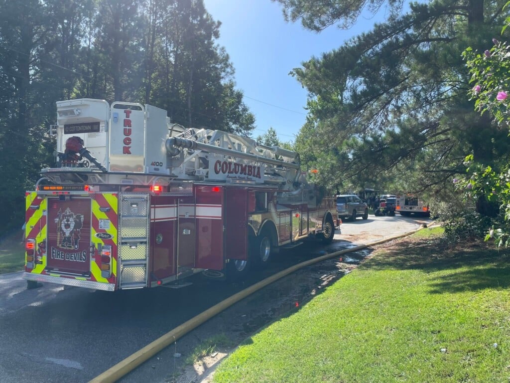 Fire At A Home On Kelsey Street Off Of Fairfield Road 2