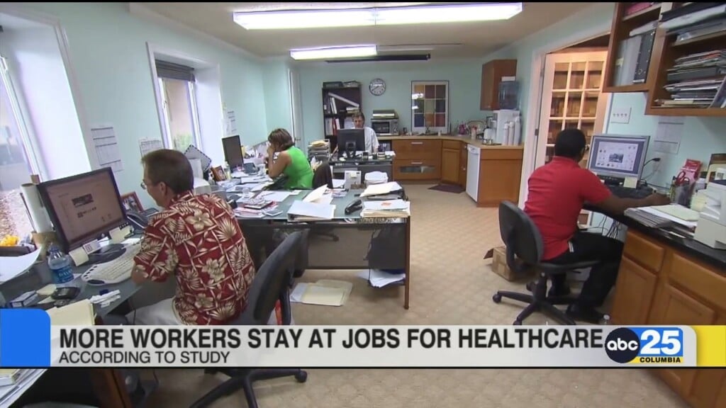More Workers Stay At Jobs For Healthcare