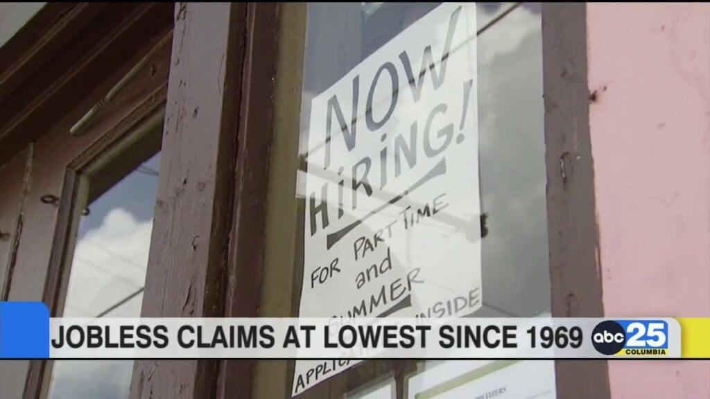 Jobless Claims At Lowest Since 1969