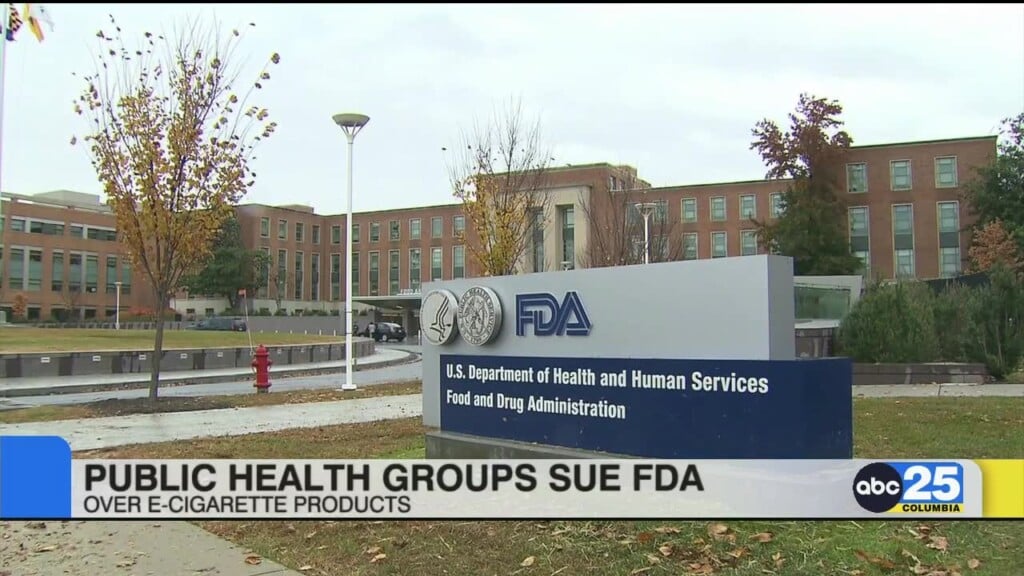 Public Health Groups Sue Fda