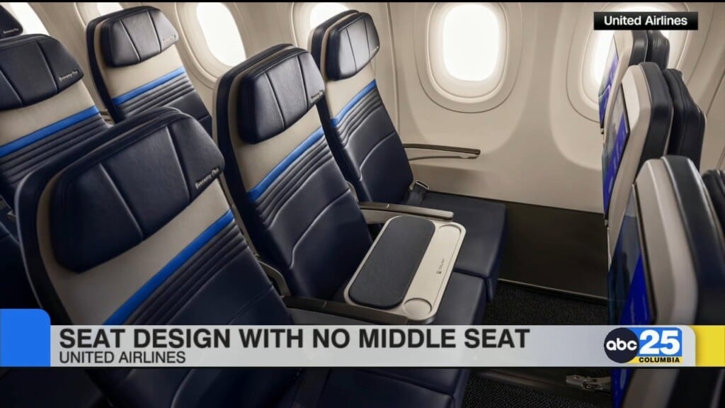 United Airlines New Seating Option To Remove The Middle Seat