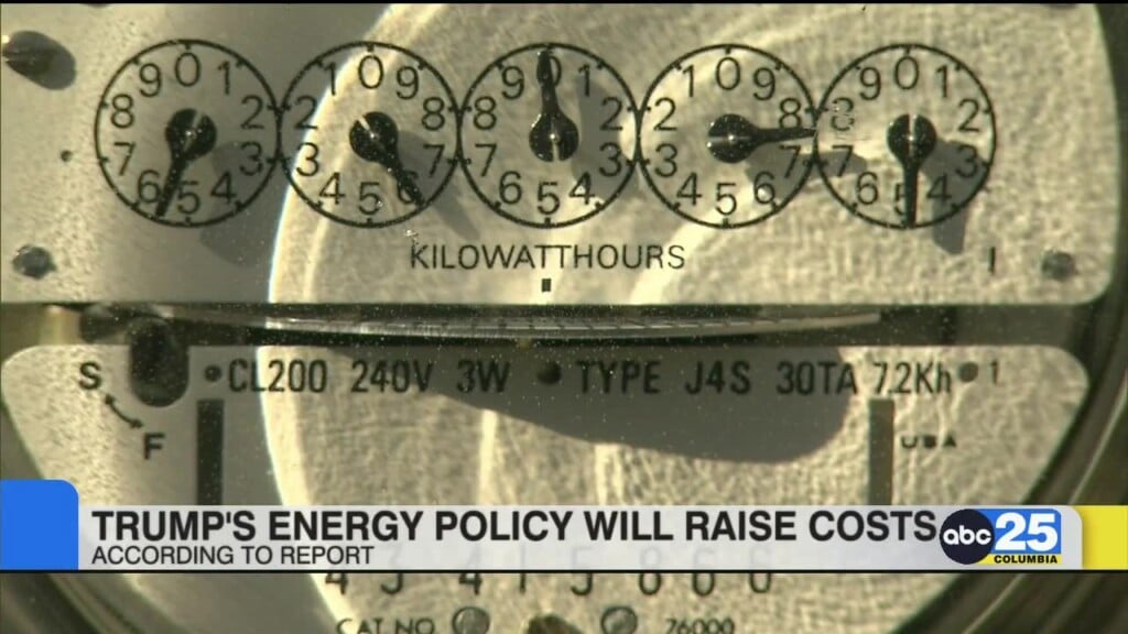 Report: Trump's Energy Policy Will Raise Costs