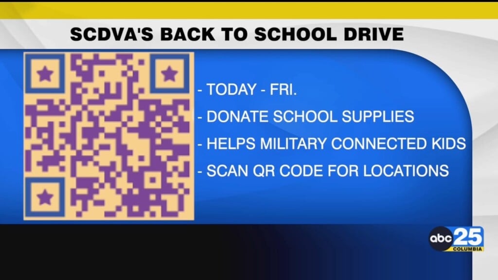 Scdva Holding Back To School Drive