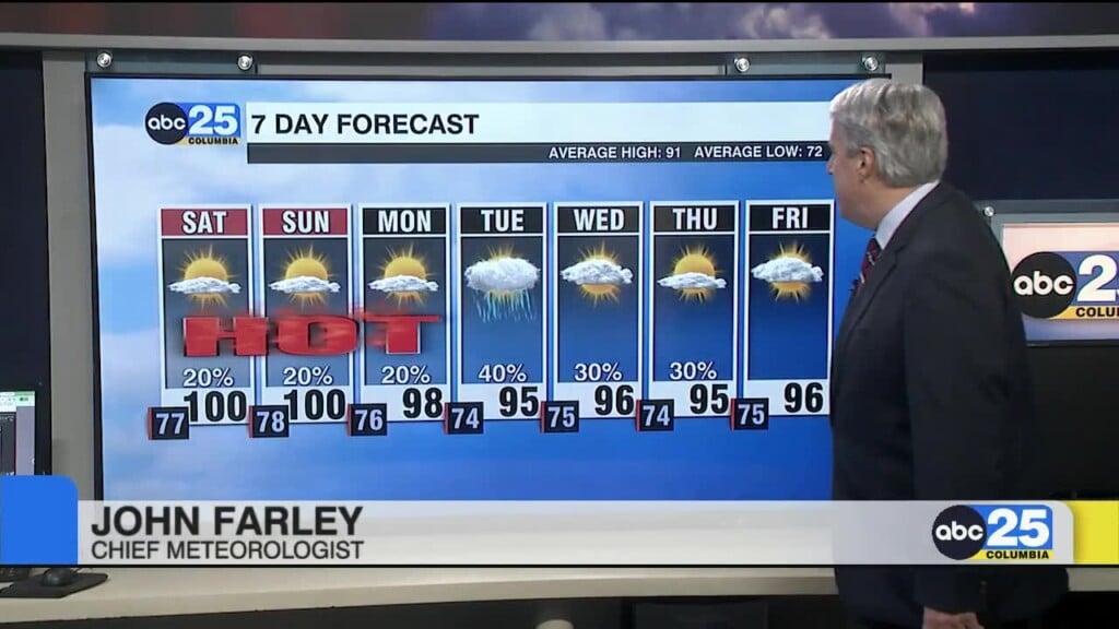 7 Day Forecast Aug. 14, 2026