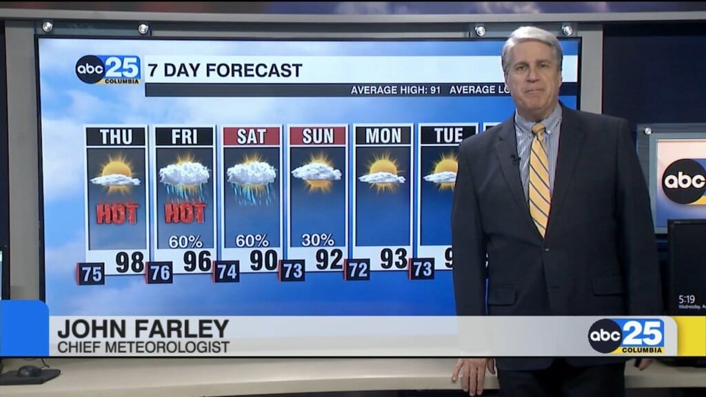 7 Day Forecast Aug. 19, 2026