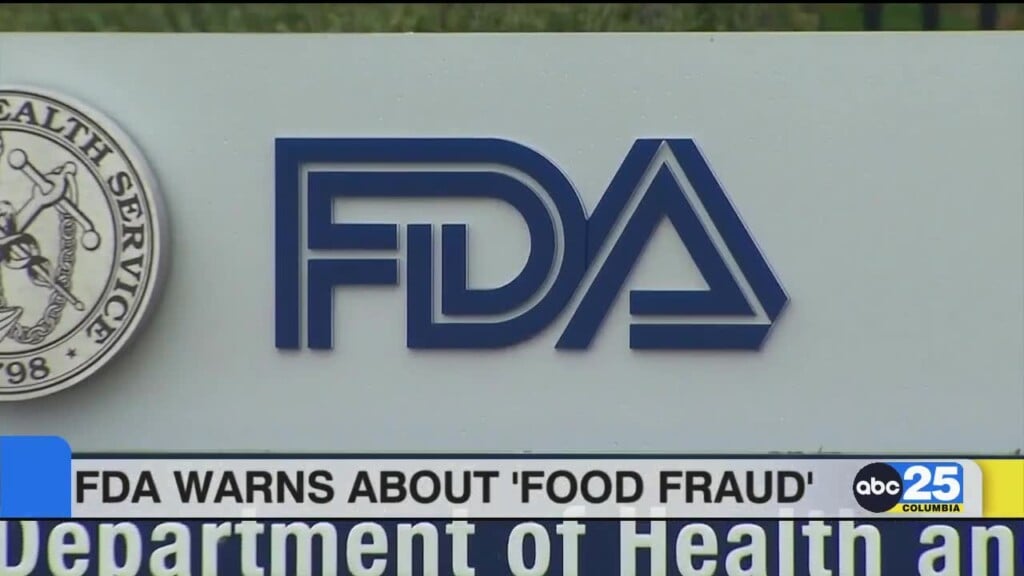 Fda Warns About 'food Fraud'