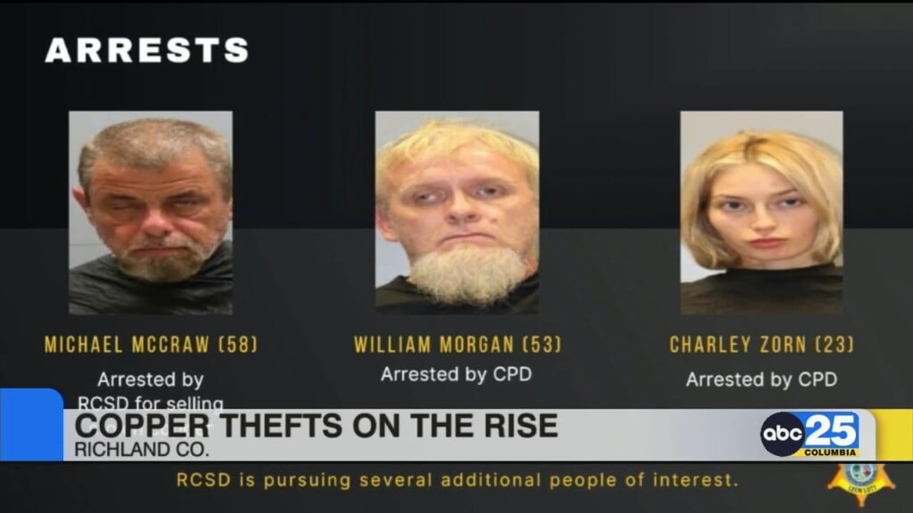 Copper Thefts Up Across Richland County, How To Spot Thieves