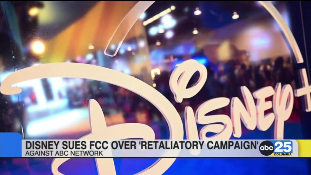 Disney Sues Fcc Over 'retaliatory Campaign'