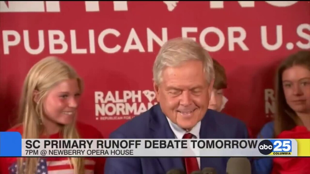 Sc Primary Runoff Debate Tuesday