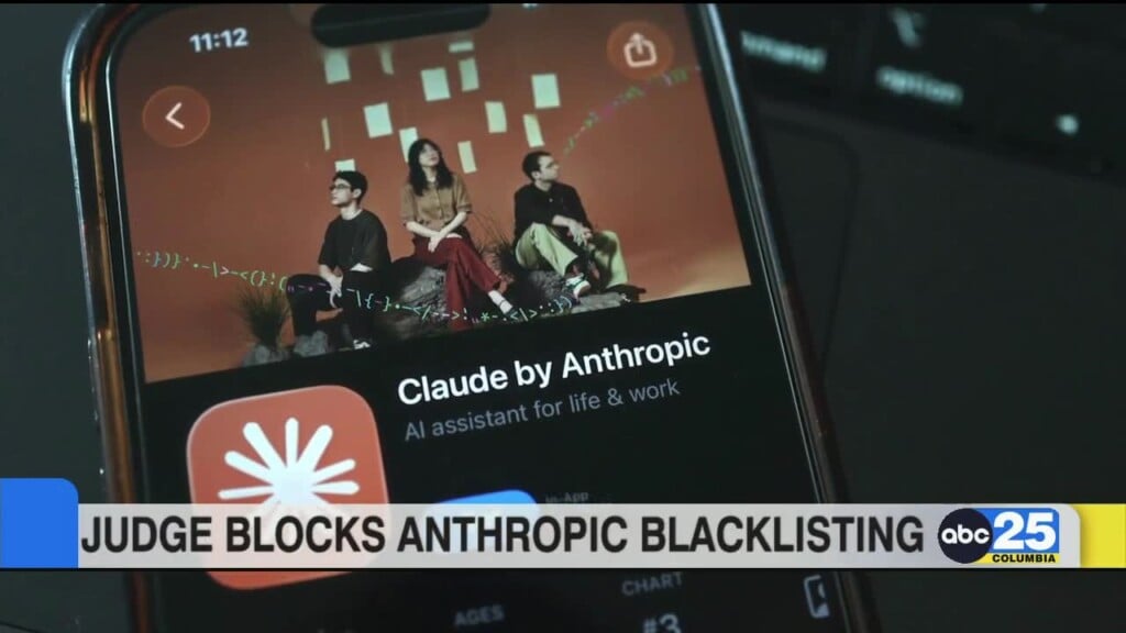 Judge Blocks Anthropic Blacklisting