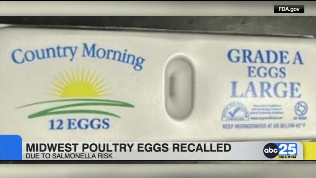 Midwest Poultry Eggs Recalled Due To Salmonella Risk