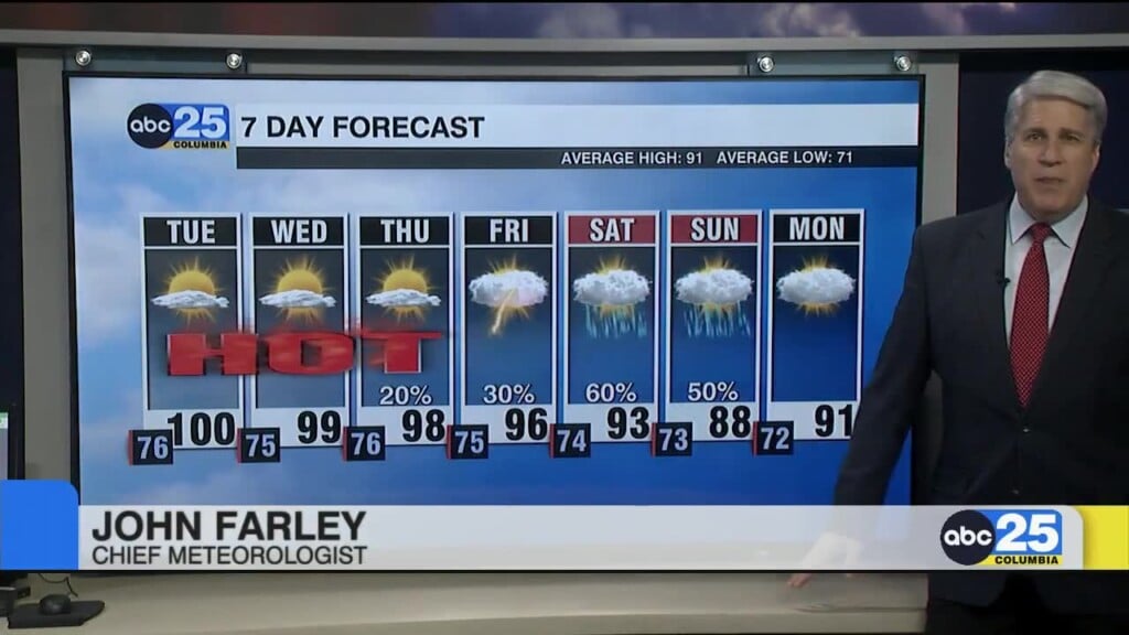 7 Day Forecast Aug. 17, 2026