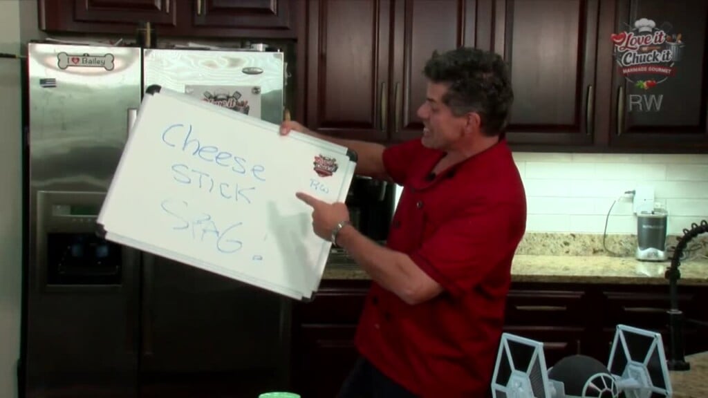 Love It Or Chuck It: Spaghetti Wrapped Cheese Sticks