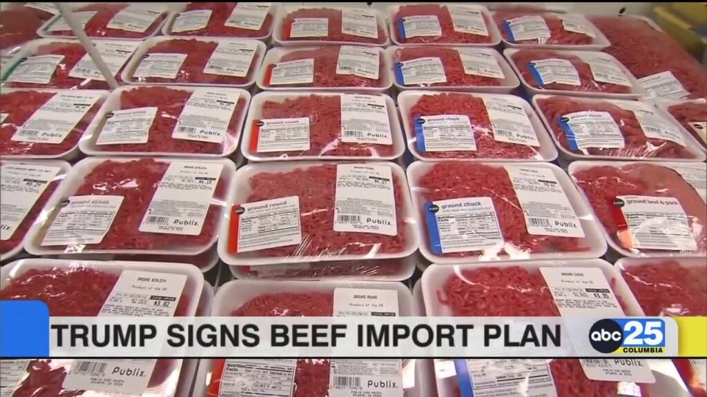 Trump Signs Beef Import Plan