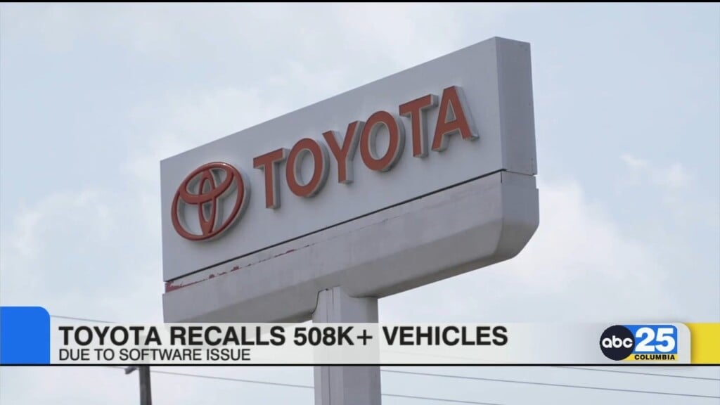 Toyota Recalls Over 500k Vehicles Due To Software Issue