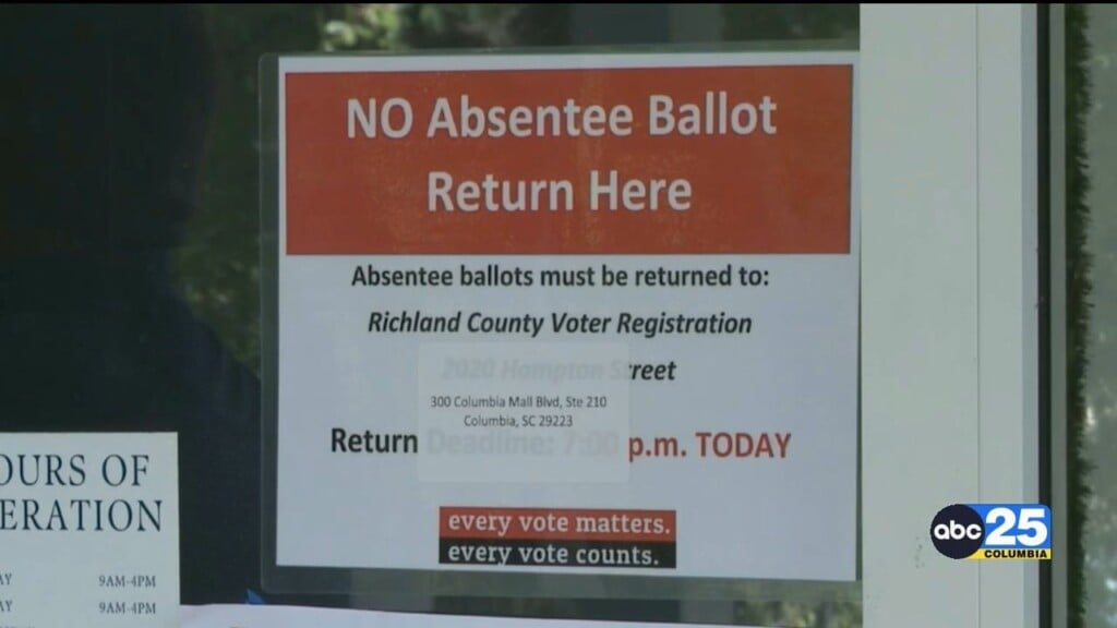 Governor Henry Mcmaster Cast Ballot For Special Gop Primary