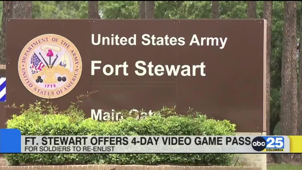 Ft. Stewart Offers 4 Day Video Game Pass For For Re Enlisted Soldiers