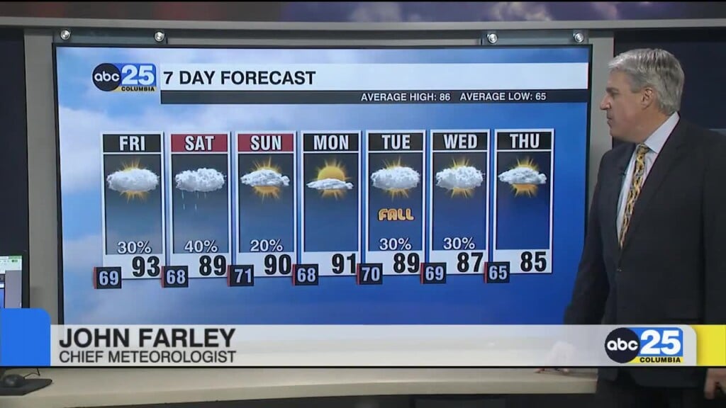 7 Day Forecast Sept. 17, 2026