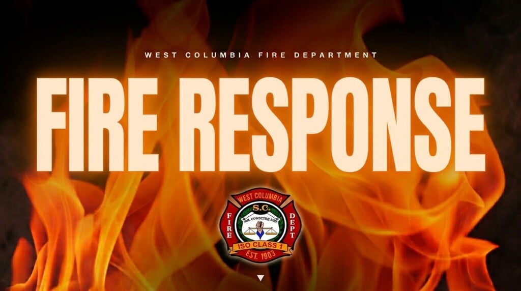 West Columbia Fire Department Fire Response Logo