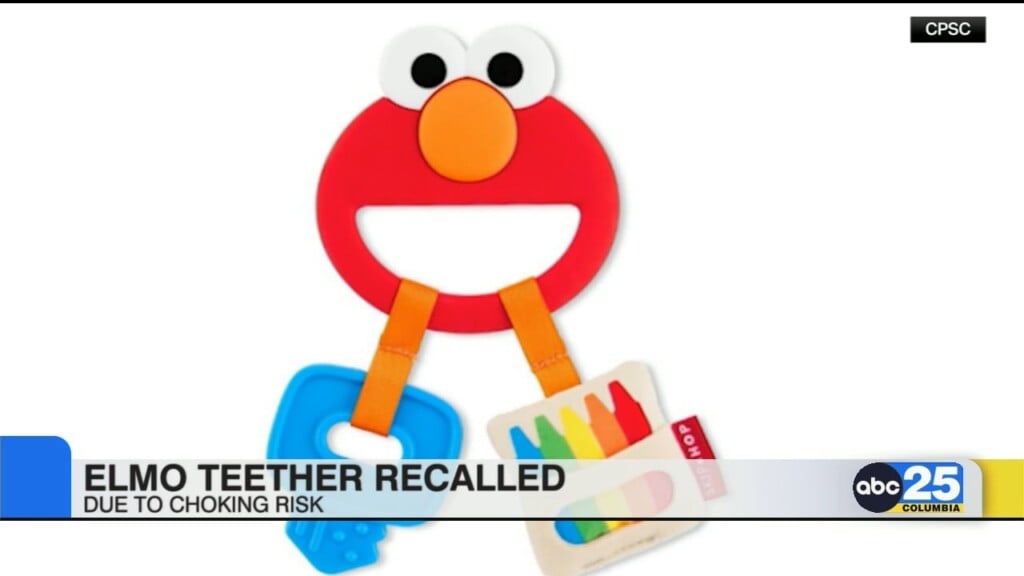 Elmo Teether Recalled