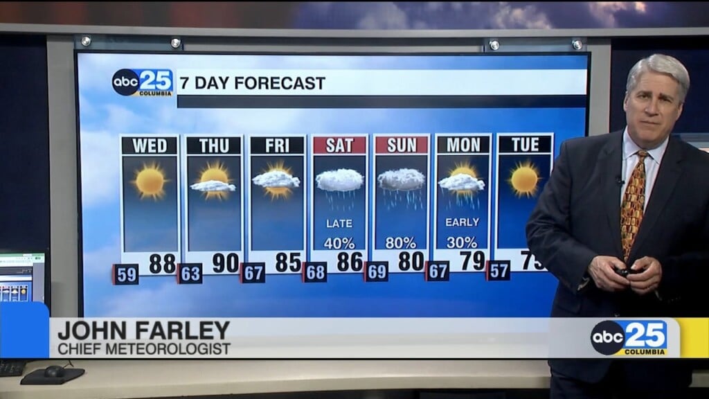 7 Day Forecast Sept. 29, 2026