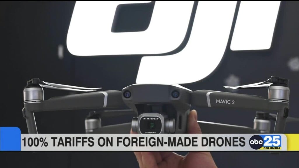 Trump Administration Imposing New Tariffs On Drones