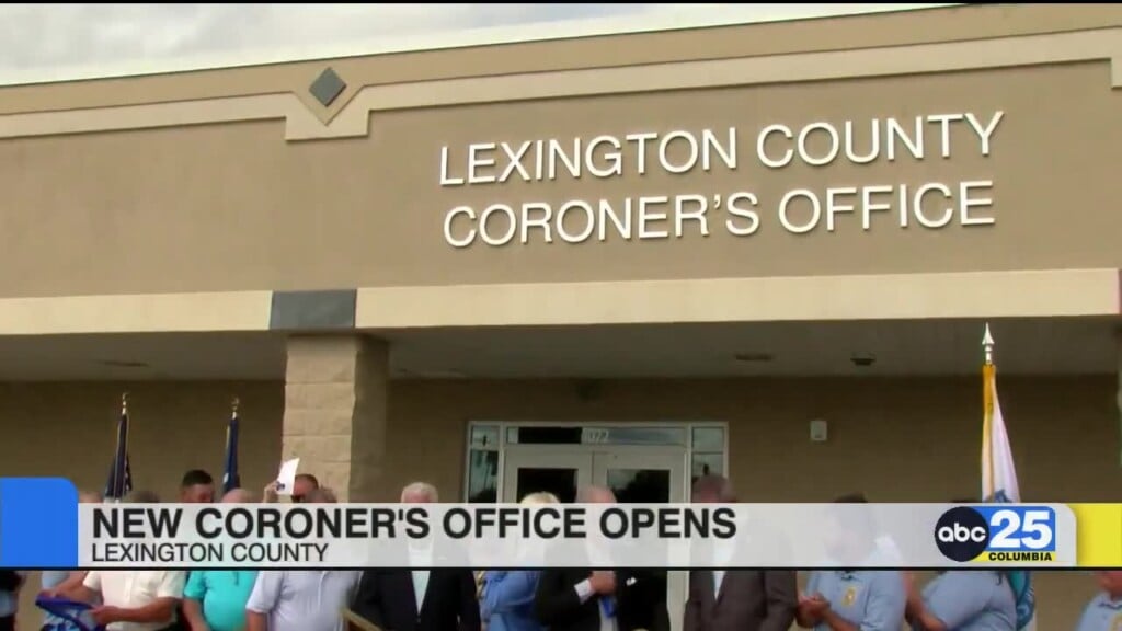 New Coroner's Office Opens In Lexington County