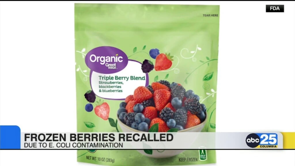 Frozen Berries Recalled Due To E.coli
