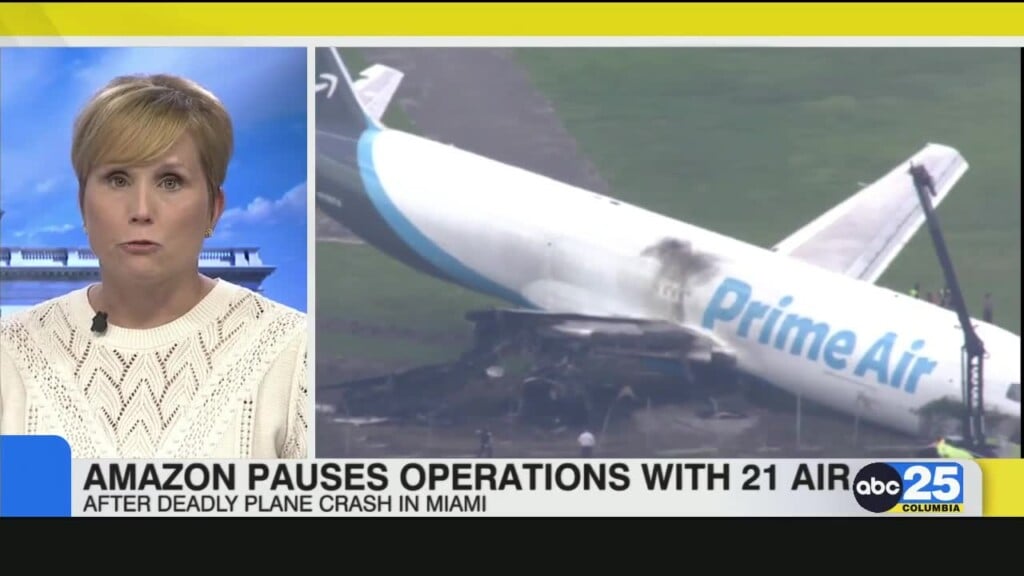 Amazon Pauses Operations With 21 Air After Miami Plane Crash