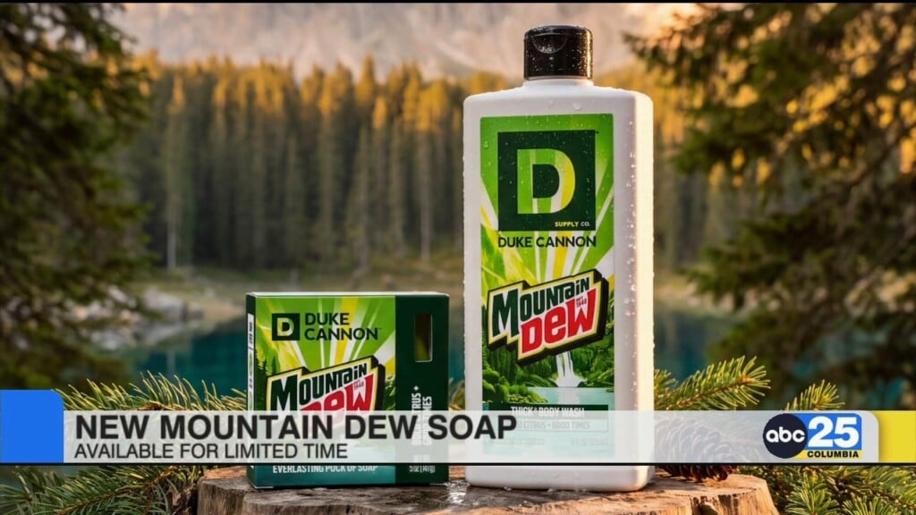 Mountain Dew Soap Available For Limited Time