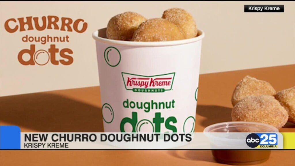 New Churro Doughnut Dots At Krispy Kreme