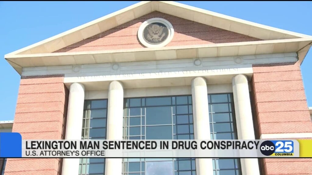 Lexington Man Sentenced In Drug Conspiracy