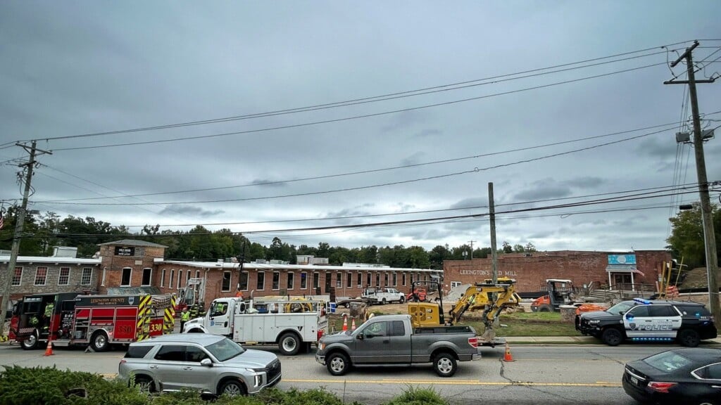 Old Mill Businesses Evacuated Gas Leak