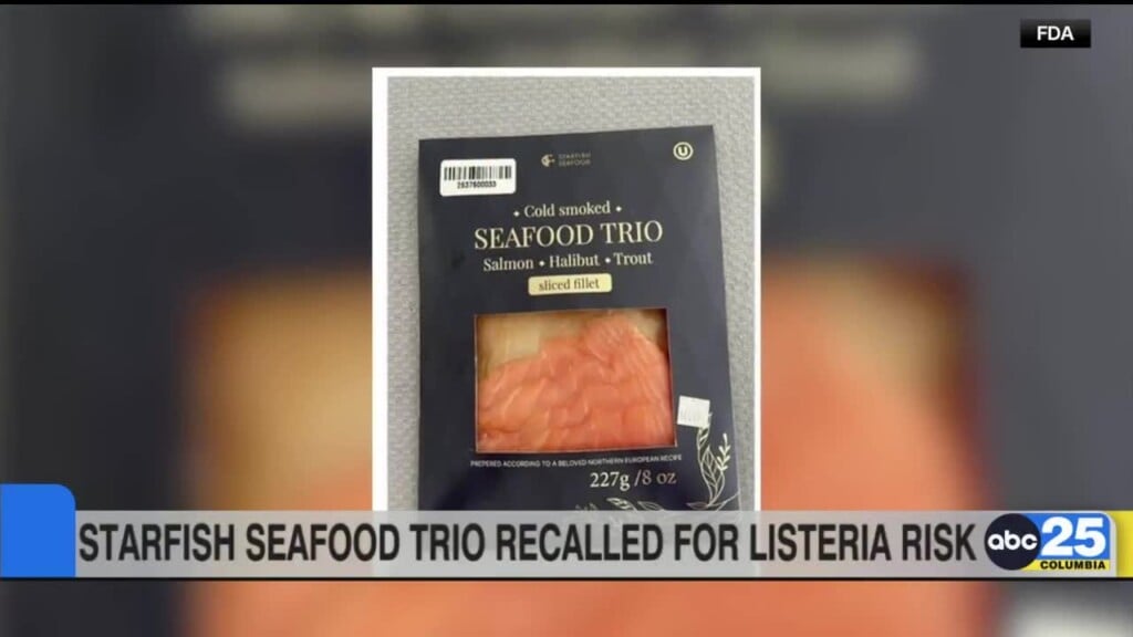 Starfish Seafood Trio Recalled For Listeria Risk