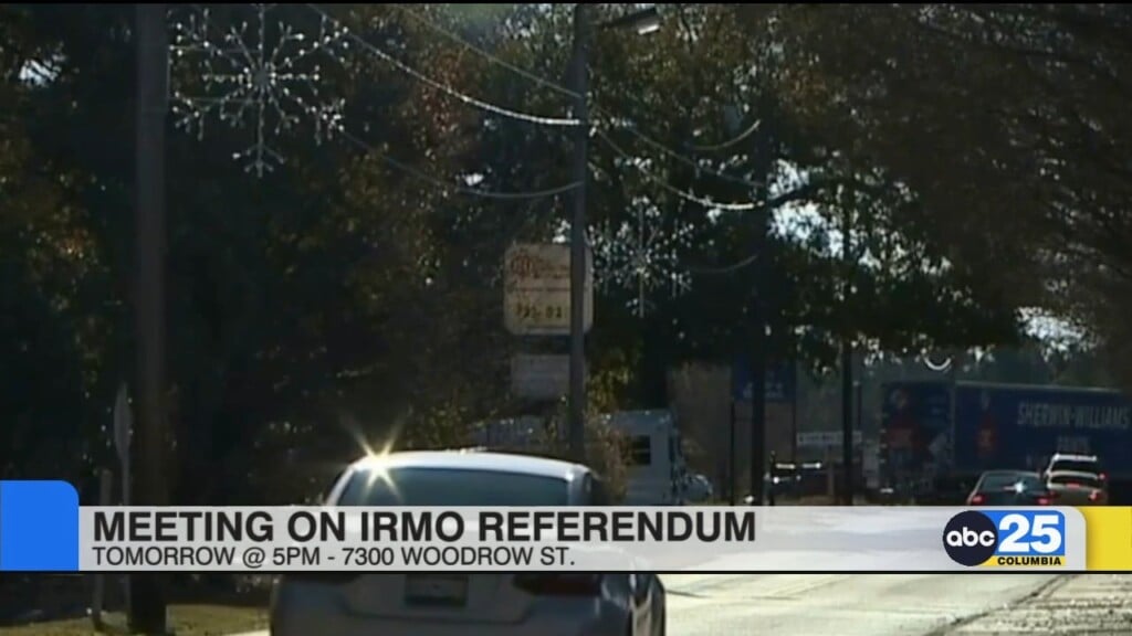 Town Of Irmo To Hold Public Informational Meeting