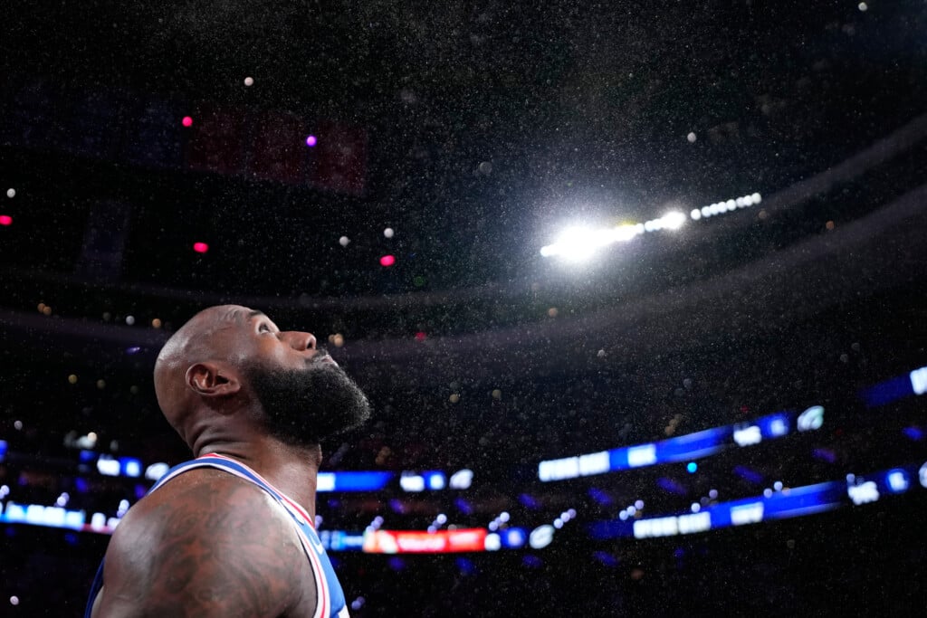 Aptopix Cavaliers 76ers Basketball