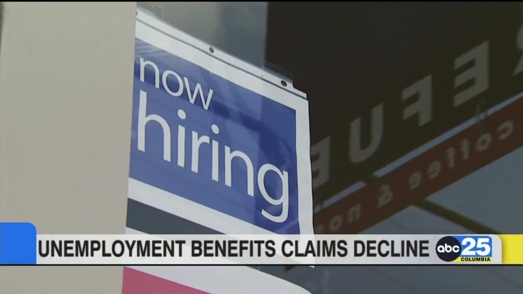 Unemployment Benefits Claims Decline