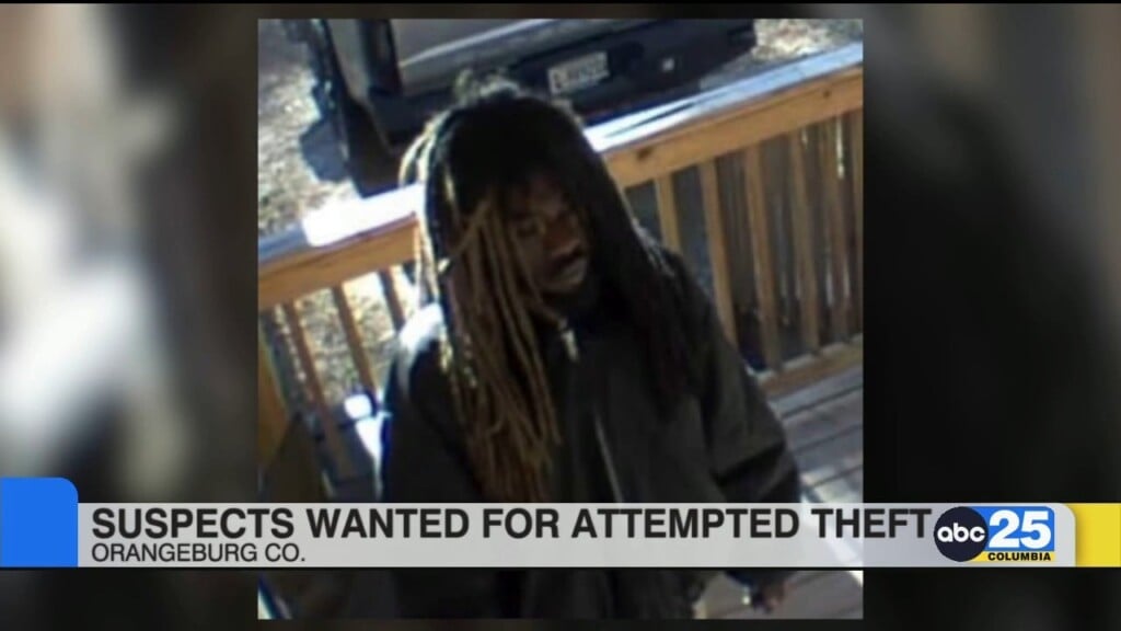 Orangeburg County Deputies Searching For 2 Wanted For Attempted Car Theft