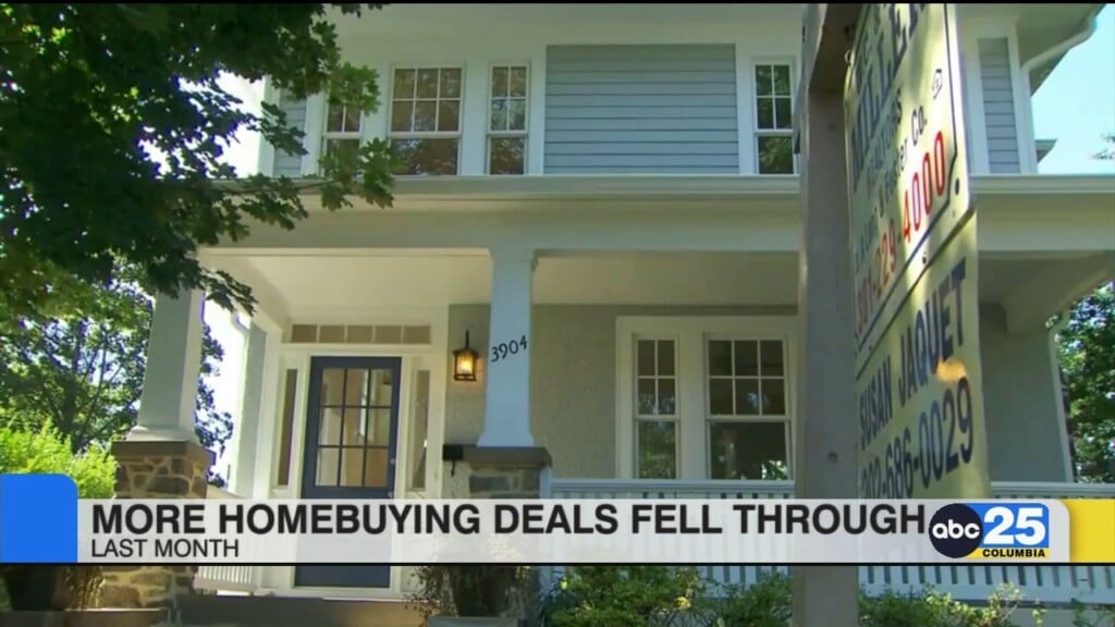 More Homebuying Deals Fell Through Last Month
