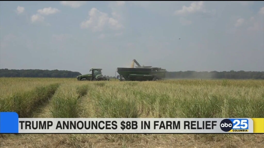 President Trump Announces $8 Billion In Farm Relief