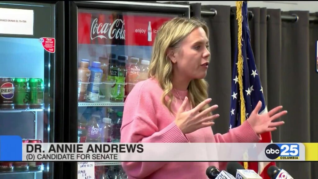 Democratic Nominee For U.s. Senate Dr. Annie Andrews Continues To Campaign As Election Nears
