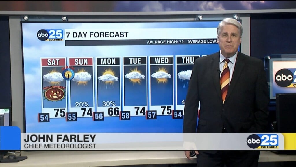 7 Day Forecast October 30, 2026