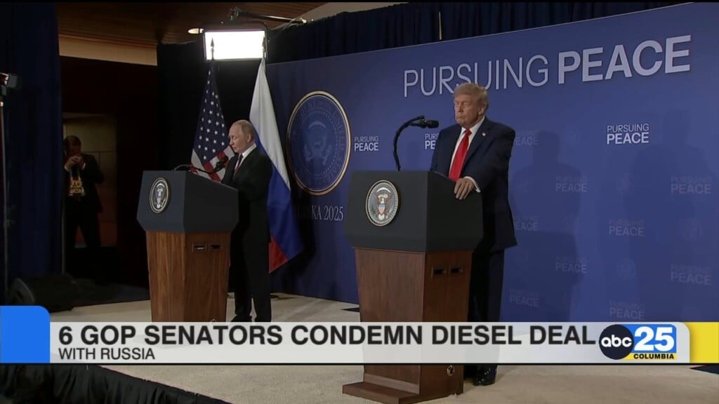 6 Gop Senators Condemn Diesel Deal With Russia