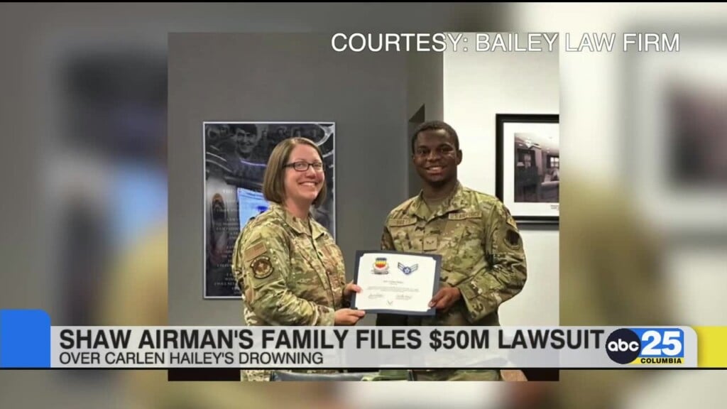 Shaw Airman's Family Files $50 Million Lawsuit