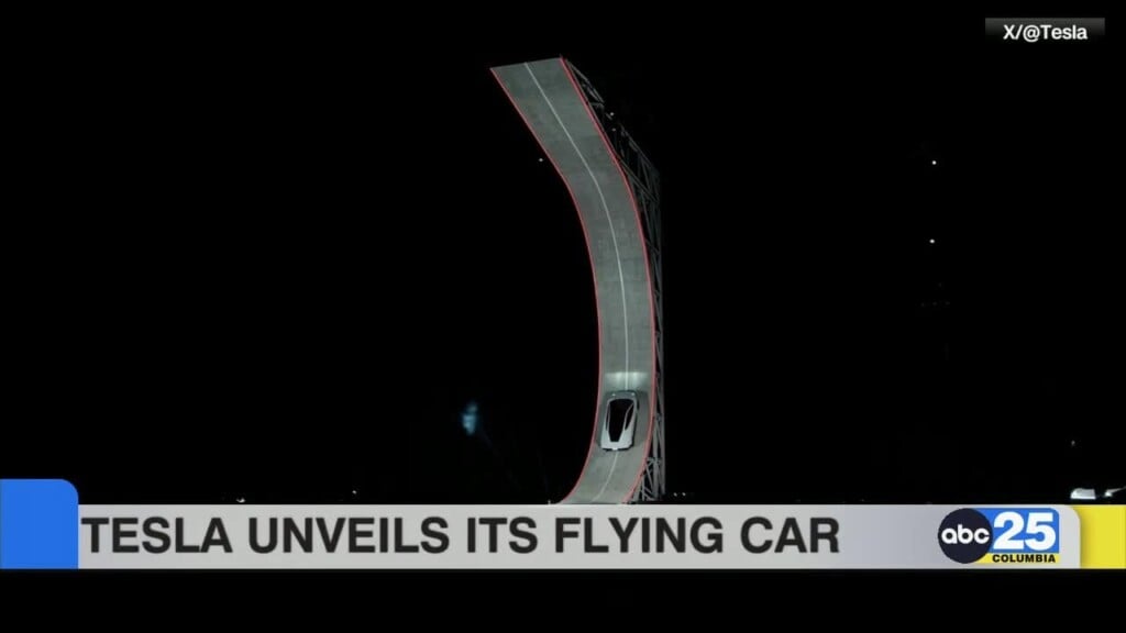Tesla Unveils Flying Car