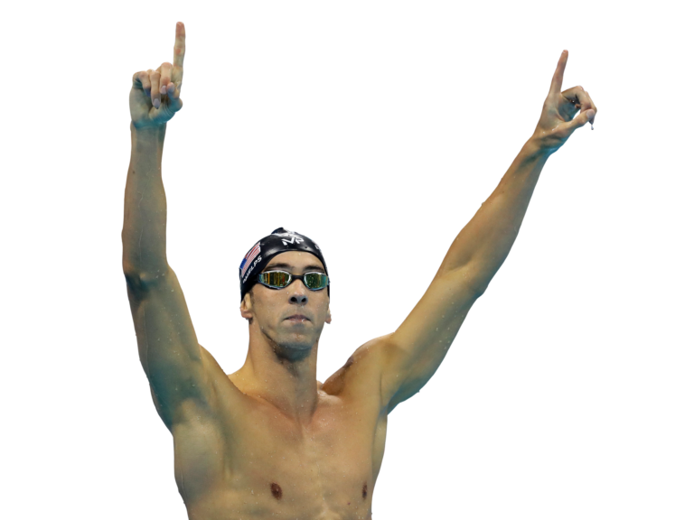 Michael Phelps in Washington Speaking in Support For Drug Testing for