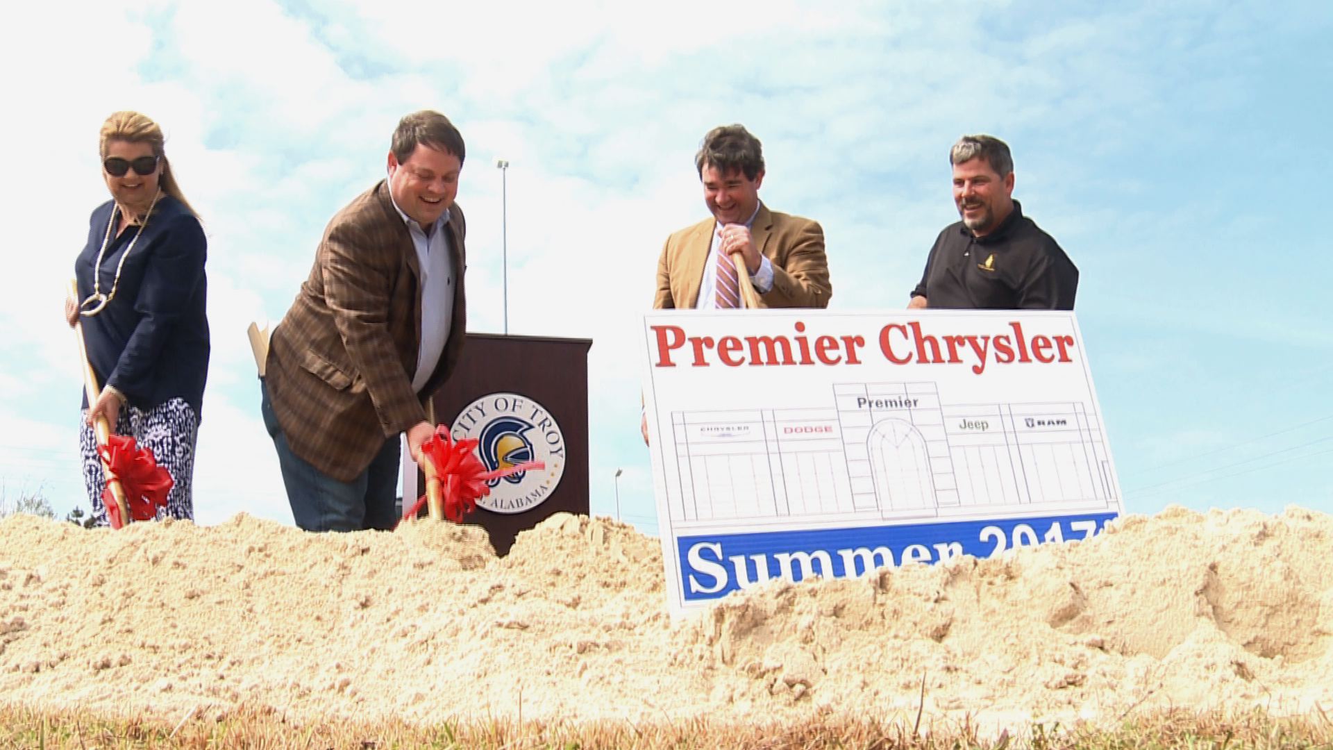 City of Troy Celebrates Groundbreaking of Premier Chrysler Jeep Dodge