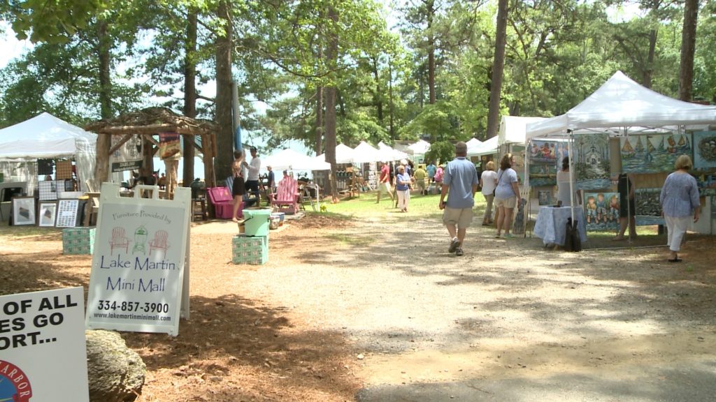Art on the Lake Show Draws Thousands to Lake Martin Alabama News